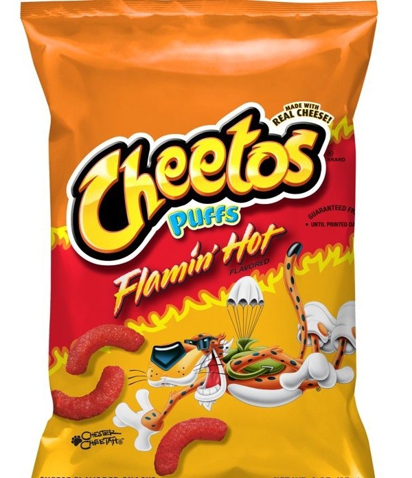 XVL Cheetos Hot Puff 24/2Oz.