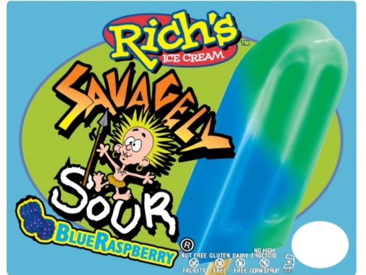 Rich's Savagely Sour Blue/ Ras