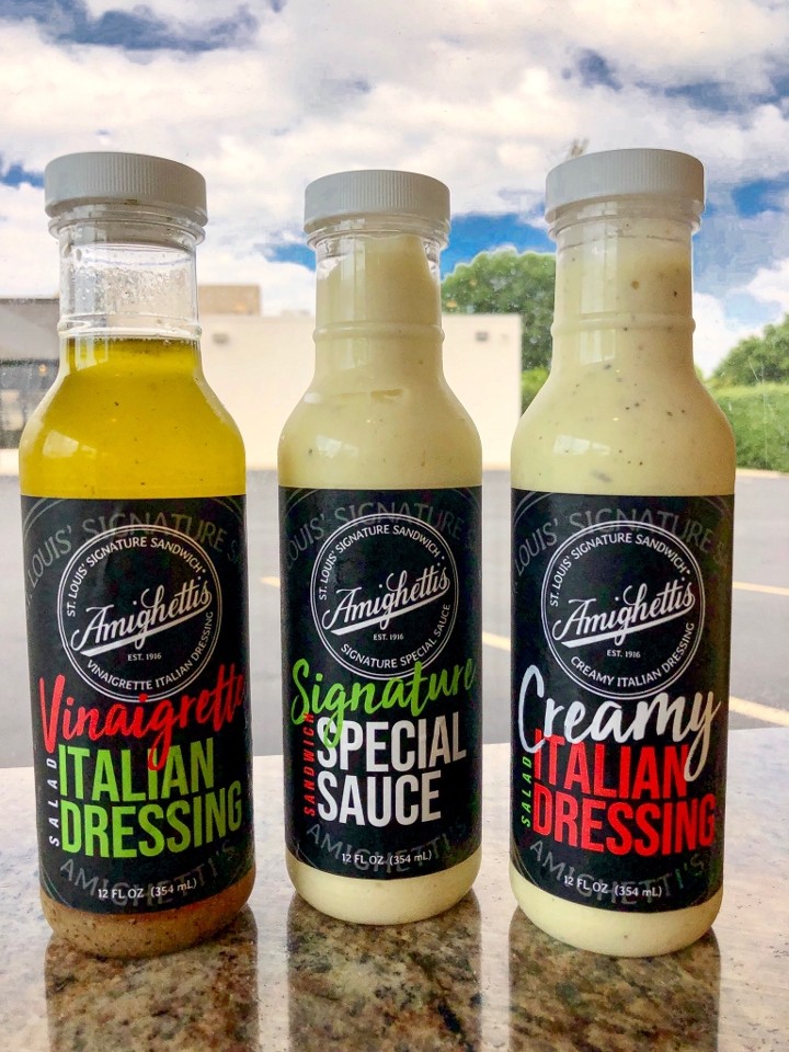 Creamy Italian Dressing (Salad) Bottles