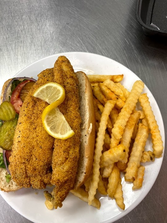 Catfish Sandwich Meal