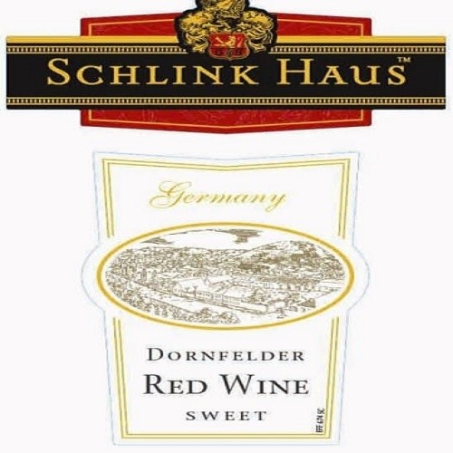 Bottle of Schlink Haus Sweet Red