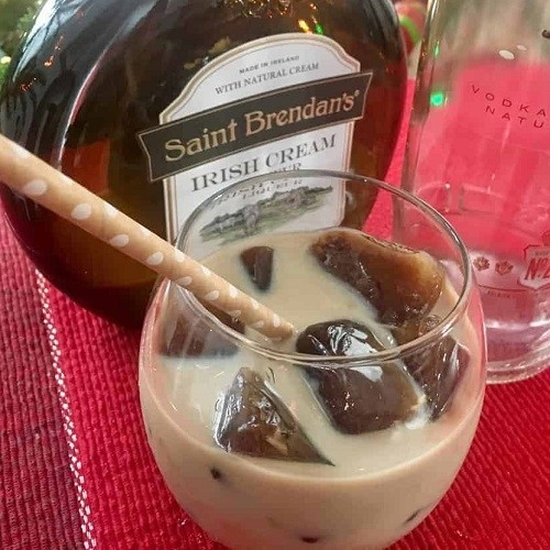 Irish Cream Spiked Coffee