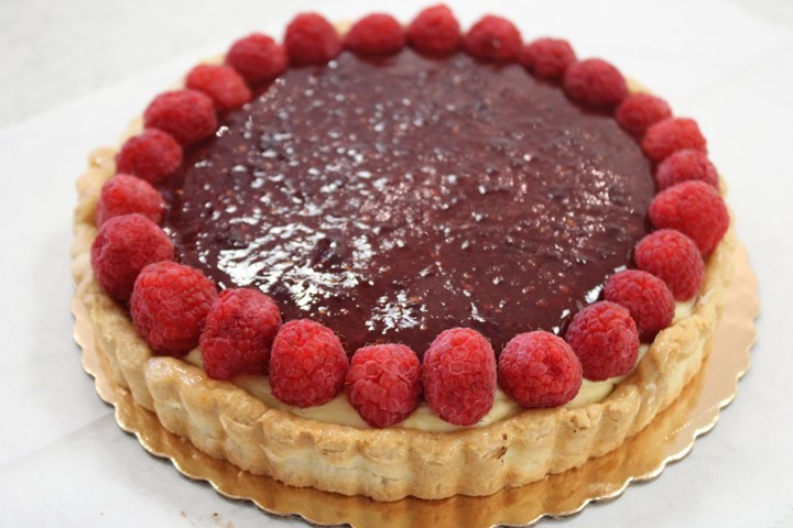 Lg Fresh Raspberry Tart