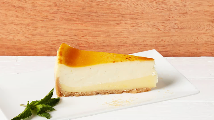 Crème Brulée Cheesecake Slice