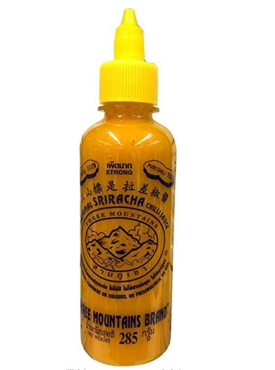 Yellow Sriracha Bottle (8 oz)