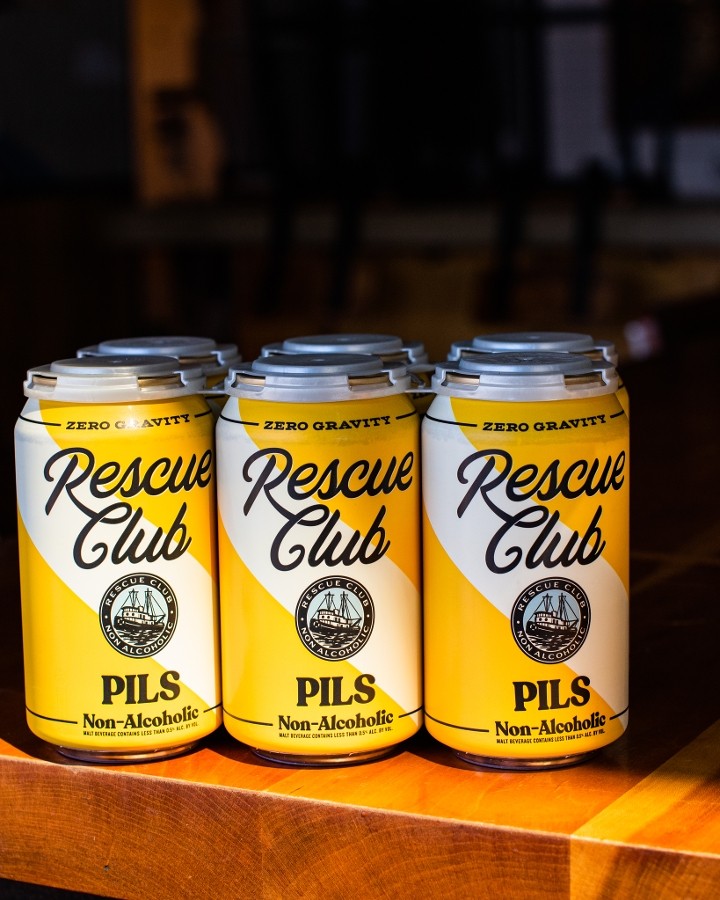 Rescue Club Pilsner 6 Pack