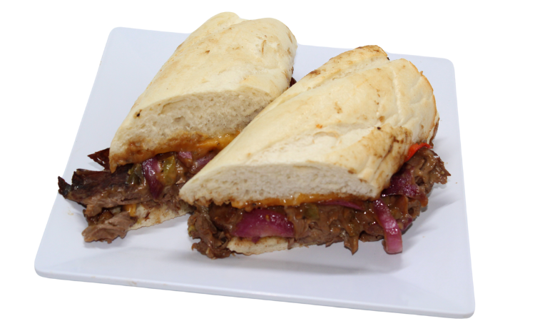 Large Angus Philly Beef Sandwich