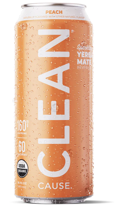 Clean Peach Sparkling Mate