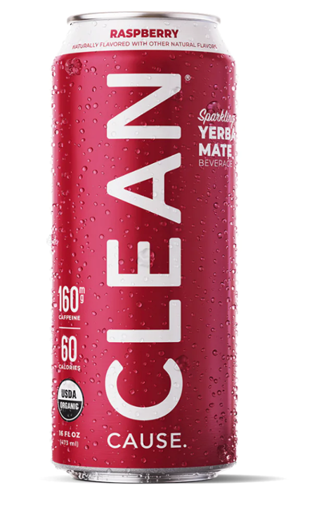 Clean Raspberry Sparkling Mate