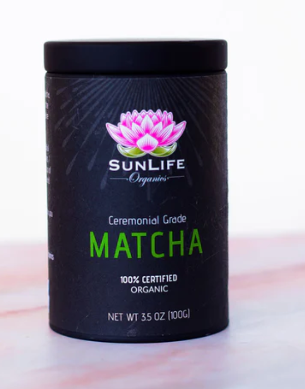 SunLife Organics Ceremonial Matcha Tin, Large