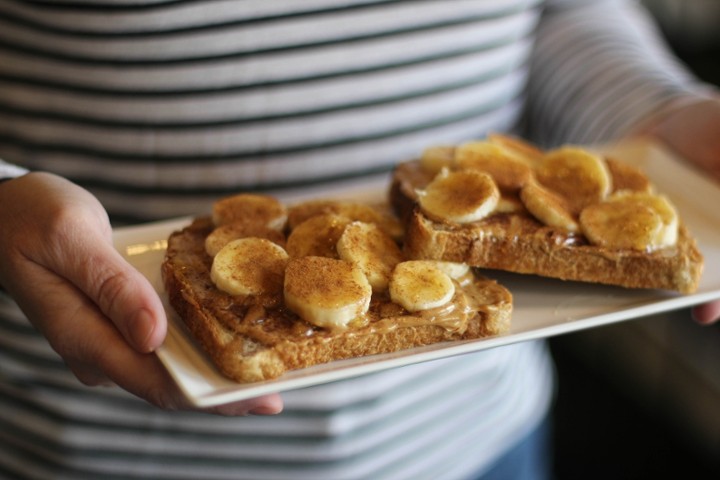 Peanut Butter Banana Toast