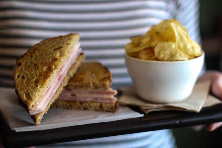 Ham & Swiss Sandwich 