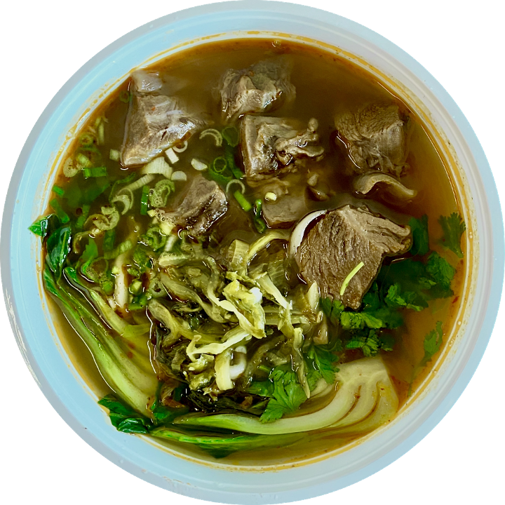 Beef Noodle Soup (牛肉麵)