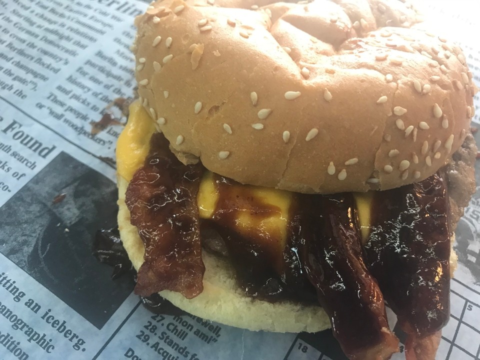 Barbecue Bacon Cheeseburger