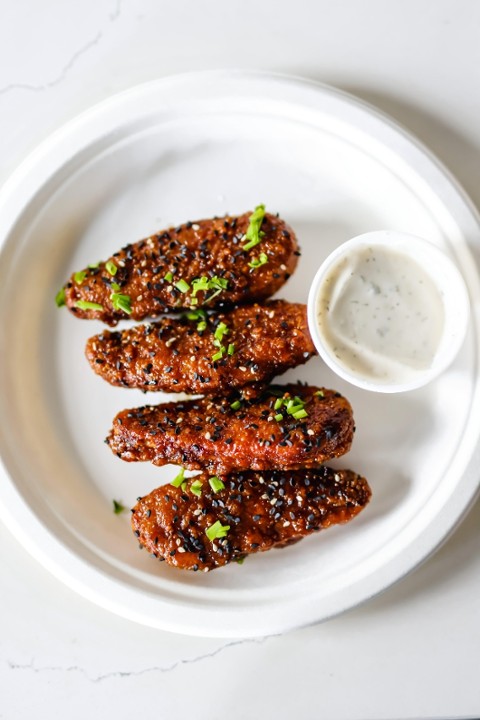 Korean BBQ Chik'n Tenders