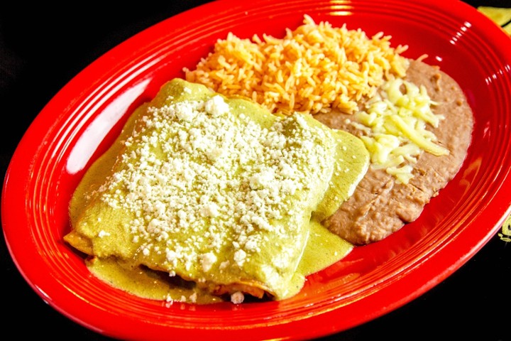 Enchiladas poblanas