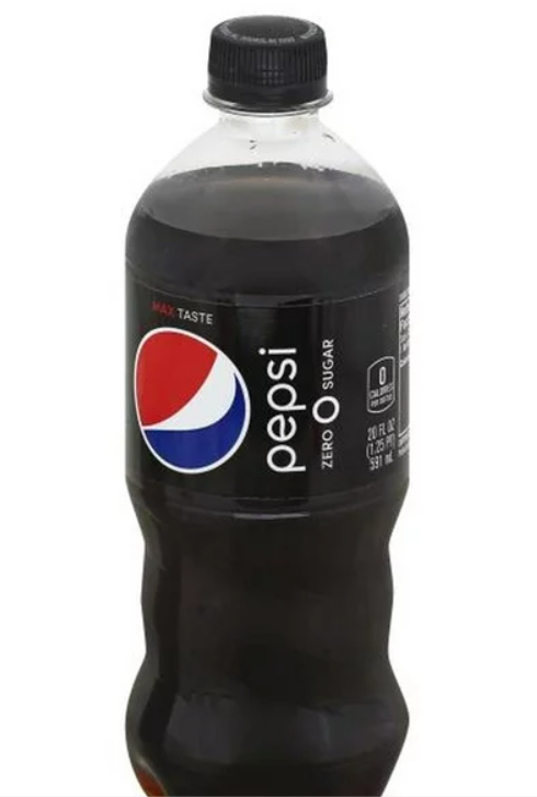 20oz Pepsi Zero Bottle