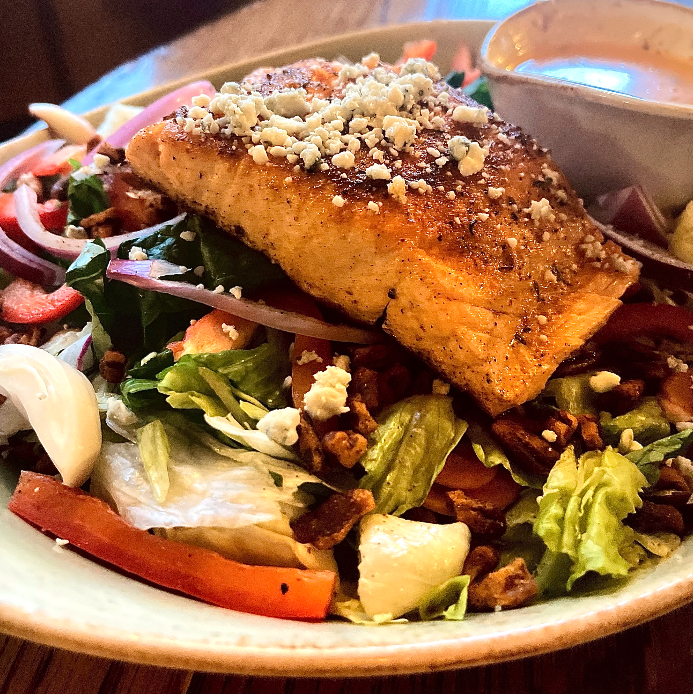 Blackened Salmon Salad