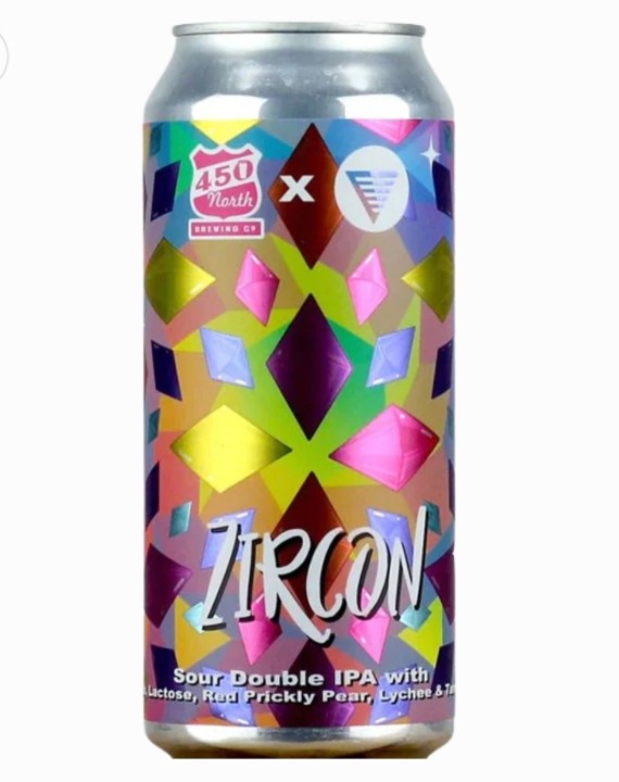 Homes Zircon Sour Double IPA 16oz can