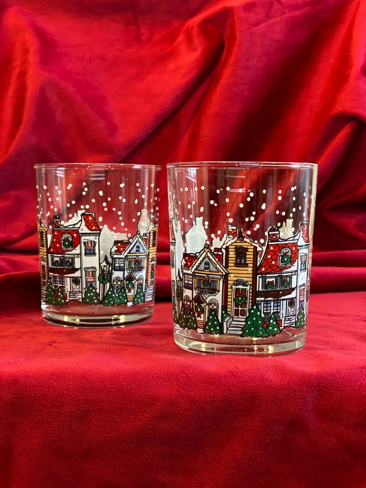 House print Glass Set