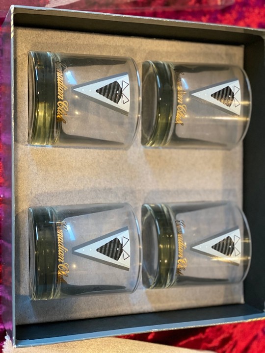 Canadian Club Glass set of 4