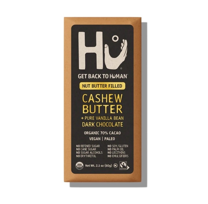 Hu Chocolate Bar (Cashew Butter + Vanilla Bean)