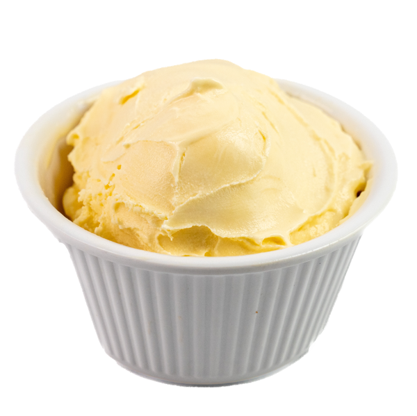One scoop Vanilla Ice  Cream