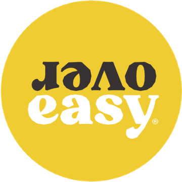 Over Easy Flagstaff logo