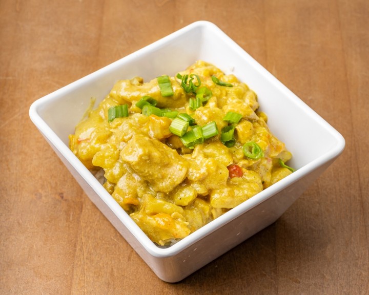 Yellow Coconut Curry Chicken Bowl