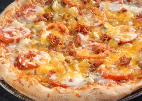 16" Bacon Cheeseburger Pizza