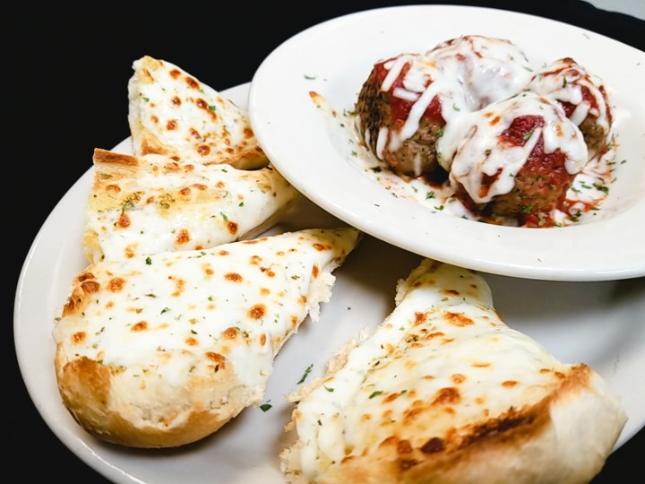 Meatballs & Cheese Bread