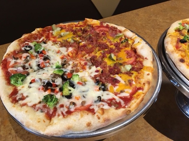 18" Half & Half Pizza