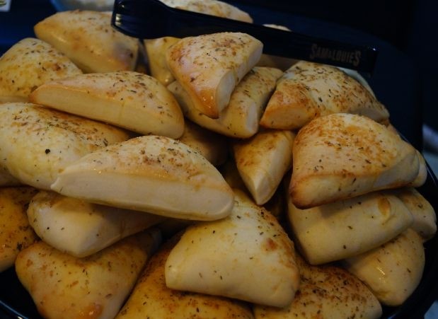 Pan of Bread Sticks or Rolls