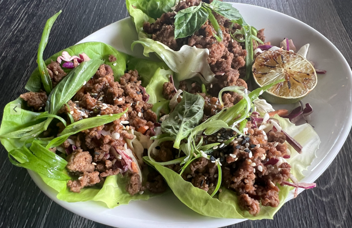 Asian Beef Lettuce Cups