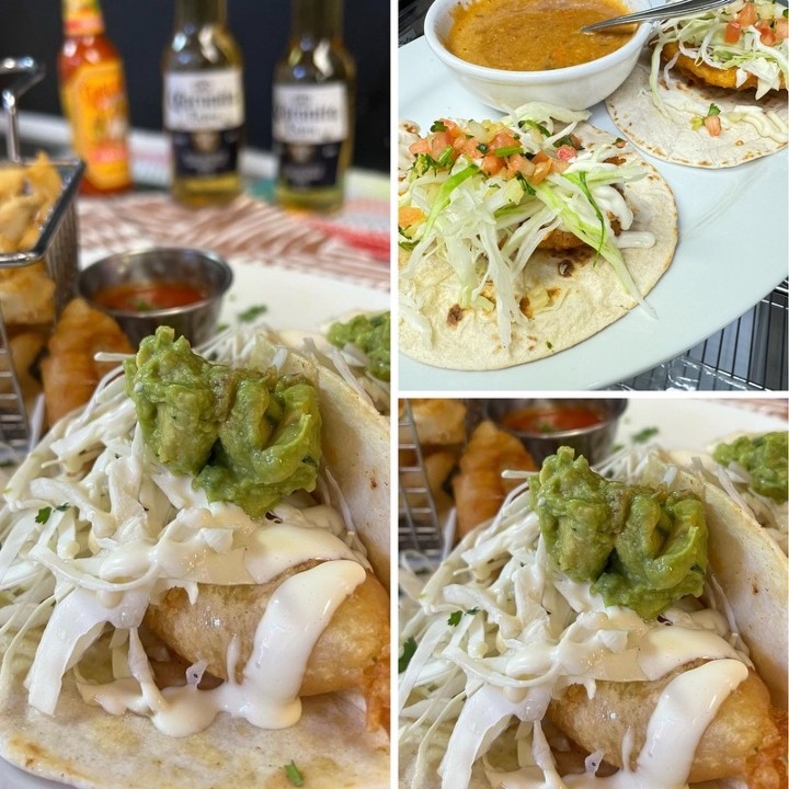 Fried Baja Tacos