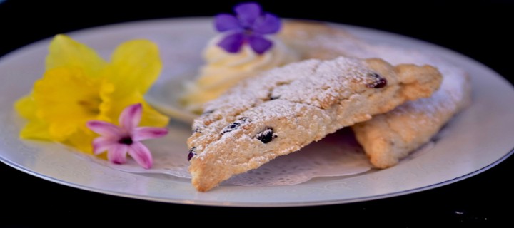 Catering Tray Bakers Dozen Scone & a Variety of Desserts with Clotted Cream 24 hours notice