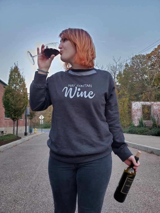 May Contain Wine - Sweatshirt