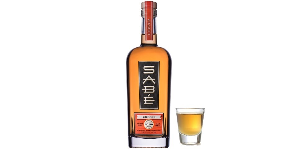 Sabé Sake Copper Bourbon Whiskey Shot