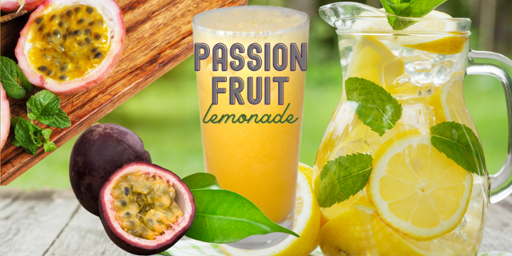 Passion Fruit Lemonade (Caffeine Free) (24oz)