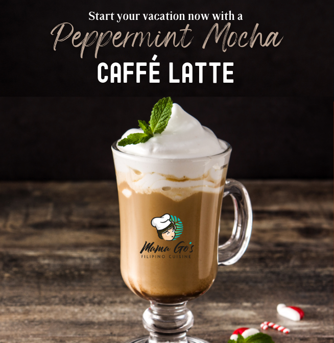Hot Latte - Peppermint Mocha 16oz