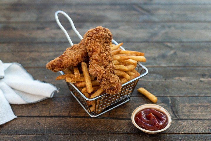 2pc Chicken Strips with Fries