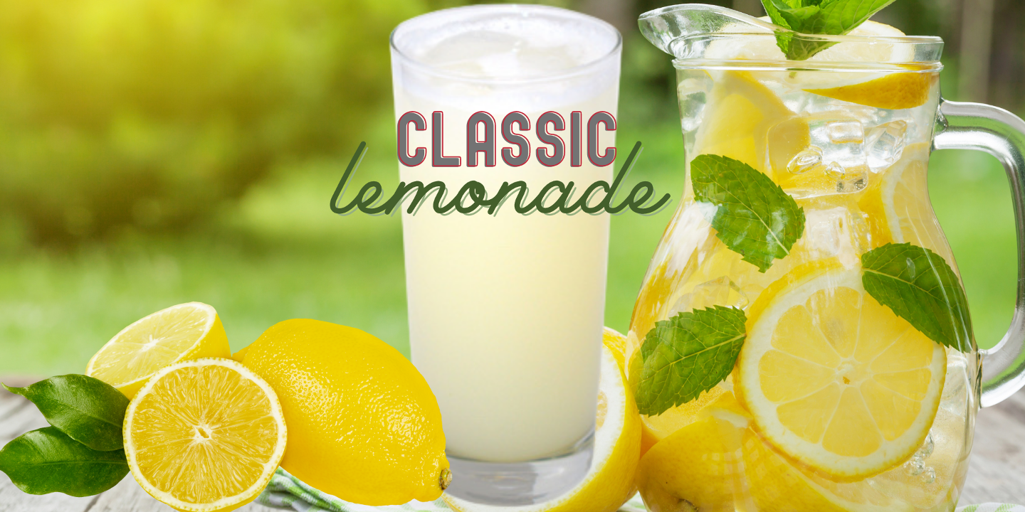 Classic Lemonade (Caffeine Free) (24oz)