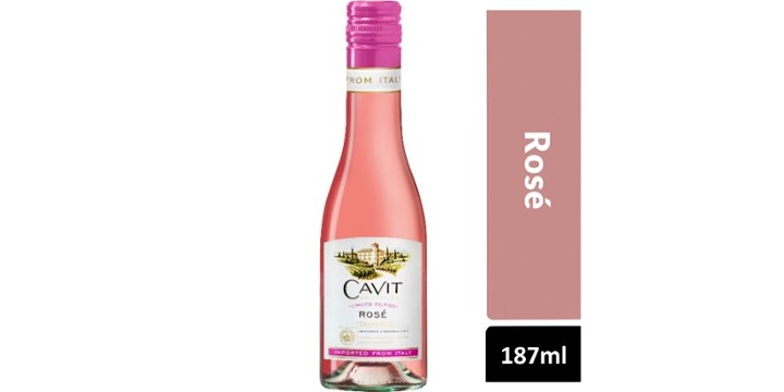 Cavit Rosé 187ml Split