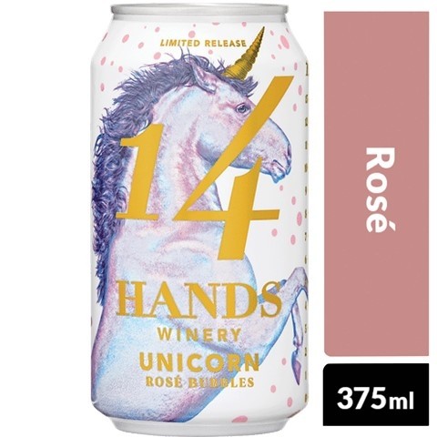 14 Hands Unicorn Rosé Bubbles 375ml