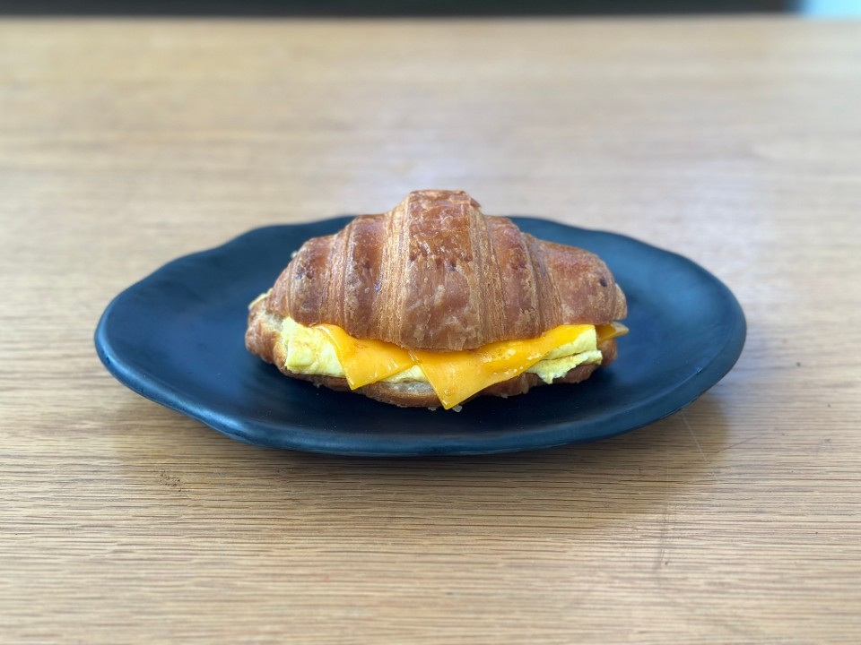 Egg & Cheese Croissant Breakfast Sandwich