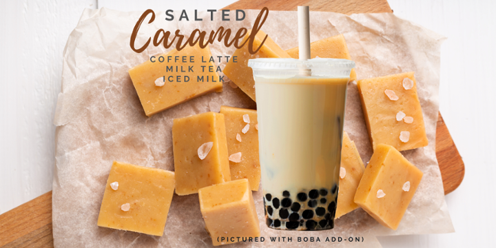 Salted Caramel Iced Coffee Latte (20oz)