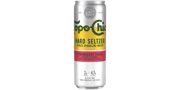 Topo Chico Hard Seltzer - Strawberry Guava 24oz