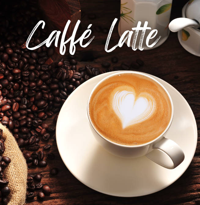 Hot Latte - Caffe Latte 16oz