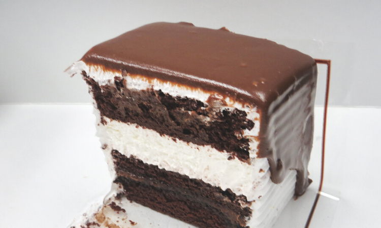 Chocolate Whipped Cream Cake Slice - 2 Pack