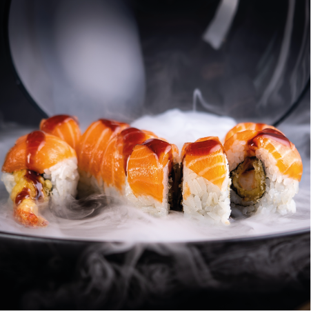 Shrimp & Salmon Roll